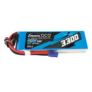 Gens Ace G-Tech 3S 3300mAh 45C 11.1V Soft Pack LiPo Battery EC3