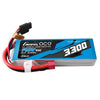 Gens Ace G-Tech 4S 3300mAh 45C 14.8V Soft Pack Lipo Battery (Deans)