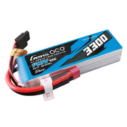 Gens Ace G-Tech 4S 3300mAh 45C 14.8V Soft Pack Lipo Battery (Deans)