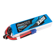 Gens Ace G-Tech 4S 3300mAh 45C 14.8V Soft Pack Lipo Battery (EC3)