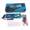 Gens Ace G-Tech 4S 3300mAh 45C 14.8V Soft Pack Lipo Battery (EC3)