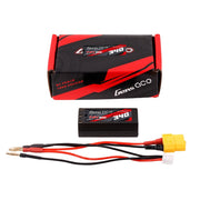 Gens Ace 340mAh 60C 7.6V Hardcase Hardwired LiPo Battery XT60 to 2.0mm Bullet