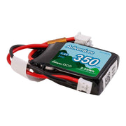 Gens Ace 2S 350mAh 7.4V Soft Pack Lipo Battery (JST)