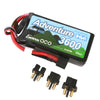 Gens Ace G-Tech 3S Adventure 3600mAh 60C 11.4V Soft Pack Lipo Battery (1TO3)
