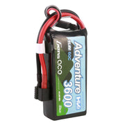 Gens Ace G-Tech 3S Adventure 3600mAh 60C 11.4V Soft Pack Lipo Battery (1TO3)