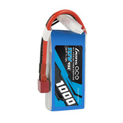 Gens Ace 11.1V 3S 1000mAh 45C Soft Case LiPo Battery (Deans)