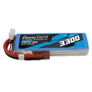 Gens Ace 3S 3300mAh 11.1V 45C Soft Case LiPo Battery (Deans)