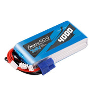 Gens Ace 2S 4000mAh 7.4V TX Soft Pack Lipo Battery (EC3)