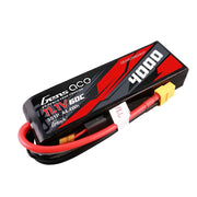 Gens Ace G-Tech 3S 4000mAh 60C 11.1V Soft Pack Lipo Battery (XT60)