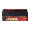 Gens Ace 2S Redline 2.0 4400mAh 140C 7.6V Hardcase Lipo Battery (5.0mm Bullet)