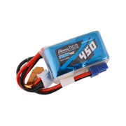 Gens Ace 4S 450mAh 45C 14.8V Soft Pack Lipo Battery (EC2)