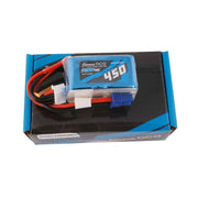 Gens Ace 4S 450mAh 45C 14.8V Soft Pack Lipo Battery (EC2)