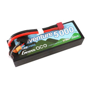 Gens Ace G-Tech 2S Adventure 5000mAh 100C 7.4V Hardcase/Hardwired Lipo Battery (Deans)