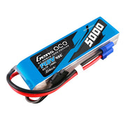 Gens Ace G-Tech 4S 5000mAh 45C 14.8V Soft Pack LiPo Battery EC5