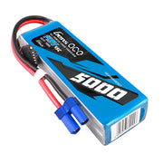 Gens Ace G-Tech 4S 5000mAh 45C 14.8V Soft Pack LiPo Battery EC5