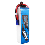 Gens Ace G-Tech 22.2V 6S 5000mAh 60C Soft Pack Lipo Battery (EC5)