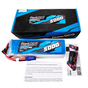 Gens Ace G-Tech 22.2V 6S 5000mAh 60C Soft Pack Lipo Battery (EC5)