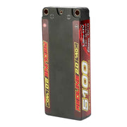 Gens Ace 2S Redline 2.0 5100mAh 140C 7.6V Hardcase Lipo Battery (5.0mm Bullet)