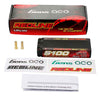 Gens Ace 2S Redline 2.0 5100mAh 140C 7.6V Hardcase Lipo Battery (5.0mm Bullet)