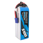 Gens Ace G-Tech 6S 5100mAh 80C 22.2V Soft Pack Lipo Battery (EC5)
