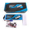 Gens Ace G-Tech 6S 5100mAh 80C 22.2V Soft Pack Lipo Battery (EC5)