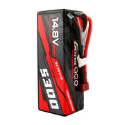 Gens Ace 14.8V 3S 5300mAh 60C Hardcase/Hardwired LiPo Battery (Deans)