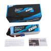 Gens Ace G-Tech 6S 5500mAh 60C 22.2V Soft Pack LiPo Battery EC5