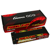 Gens Ace 7.6V 2S Redline 5800mAh 130C Hardcase Lipo Battery (5.0mm Bullet)