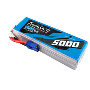 Gens Ace 5S 5000mAh 45C 18.5V Soft Pack LiPo Battery EC5