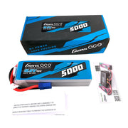 Gens Ace 5S 5000mAh 45C 18.5V Soft Pack LiPo Battery EC5