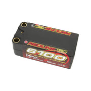 Gens Ace 7.4V 2S Redline 6100mAh 130C Shorty Hardcase LiPo Battery ()