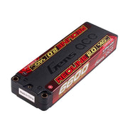 Gens Ace 2S Redline 2.0 6600mAh 140C 7.6V Hardcase Lipo Battery (5.0mm Bullet)