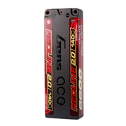 Gens Ace 2S Redline 2.0 6600mAh 140C 7.6V Hardcase Lipo Battery (5.0mm Bullet)