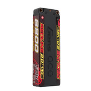 Gens Ace 2S Redline 2.0 6800mAh 140C 7.6V Hardcase LiPo Battery 5.0mm Bullet