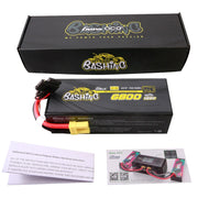 Gens Ace G-Tech 6S Bashing 6800mAh 120C 22.2V Soft Pack Lipo Battery (EC5)