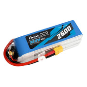 Gens Ace 22.2V 6S 2600mAh 22.2V 45C Soft Case LiPo Battery (XT60)