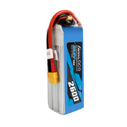Gens Ace 22.2V 6S 2600mAh 22.2V 45C Soft Case LiPo Battery (XT60)