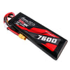 Gens Ace G-Tech 7.4V 2S 7600mAh 60C Soft Pack Lipo Battery (XT60)