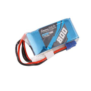 Gens Ace 3S 800mAh 45C 11.1V Soft Pack Lipo Battery (EC2)