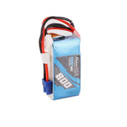 Gens Ace 3S 800mAh 45C 11.1V Soft Pack Lipo Battery (EC2)