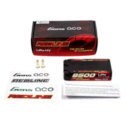 Gens Ace 1S Redline 2.0 8500mAh 140C 3.7V Hardcase Lipo Battery (5.0mm Bullet)