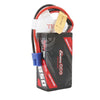 Gens Ace 7.4V 2S 850mAh 60C Hardcase/Hardwired Lipo Battery (EC2)