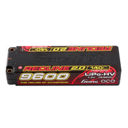 Gens Ace 7.6V 2S Redline 2.0 9600mAh 140C Hardcase Lipo Battery (5.0mm Bullet)