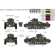 Gecko Models 1/35 Infantry Tank Mk. I A11 Matilda Type B