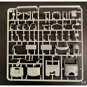 Gecko Models 35GM01113 1/35 60‘-70’s Saigon Shuttle Motor-Tricycle Depot and a take break drive [2 kits In 1 box]