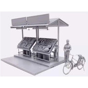 Gecko Models 35GM0122 1/35 60'-70's Saigon Fruit & Vegetable Market Stall Set