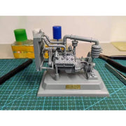 Gecko 16GM0017 1/16 Ford V8 Engine For Universal Carrier Mk. I & II