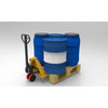 Gecko Models 35GM0034 1/35 5t Pallet Truck and Wooden Pallet with 200L Oil Drum-Plastic Barrel Set