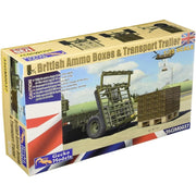 Gecko Models 35GM0037 1/35 British Ammo Boxes and Trailer