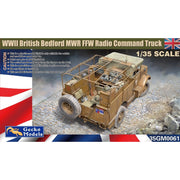 Gecko 35GM0061 1/35 British Bedford MWR FFW Radio Command Truck